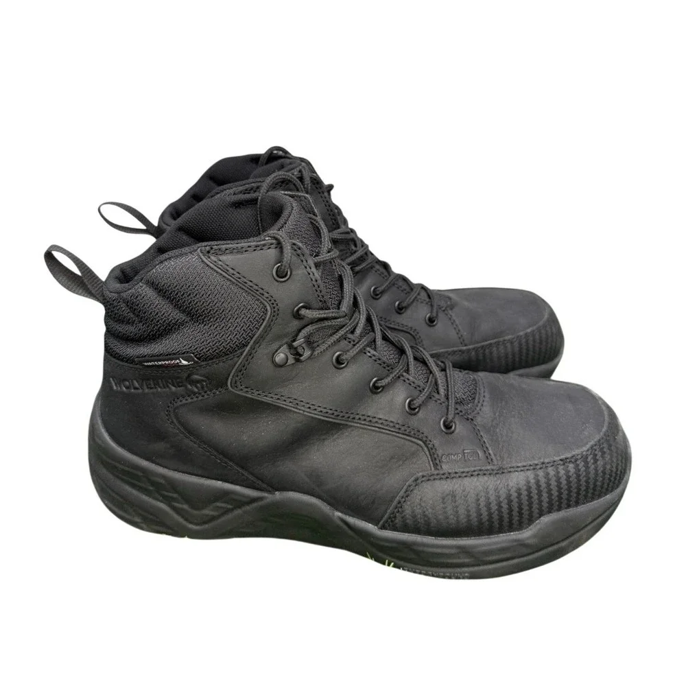 Wolverine‎ Proshift LX EnergyBound 6-inch Black Work Boots Sz Mens 11 Extra Wide